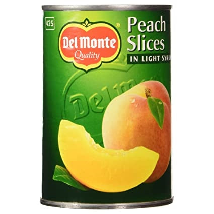 Del Monte Slices Peach In Light Syrup 420g
