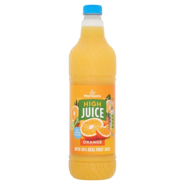 Morrisons No Added Sugar Orange High Juice 1L