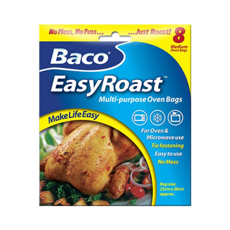 Baco EasyRoast Multi-Purpose Oven Bags 8 Standard