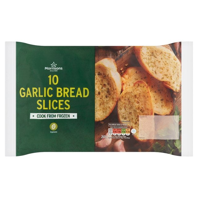 Morrisons Garlic Bread Slices 10 x 26g