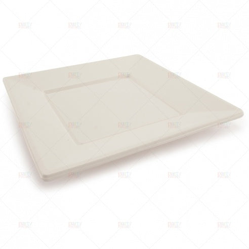 PPS 23cm White Square Plates 6 pack