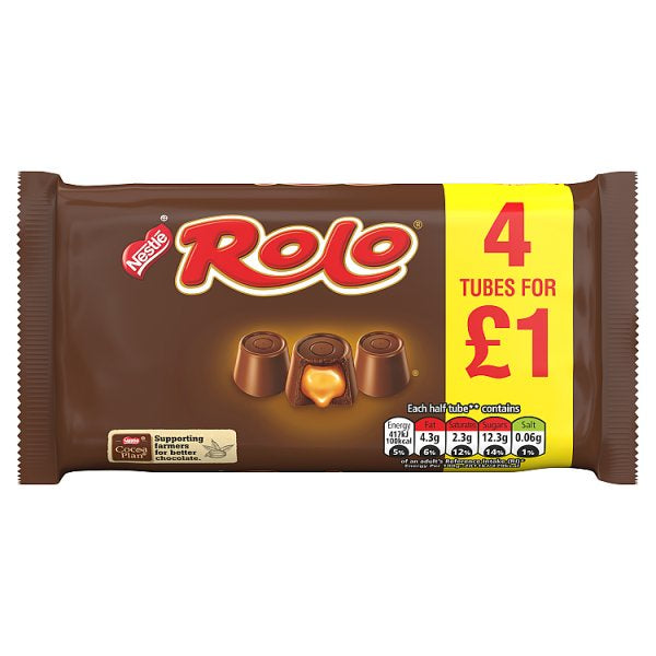 Rolo Tubes 4pk