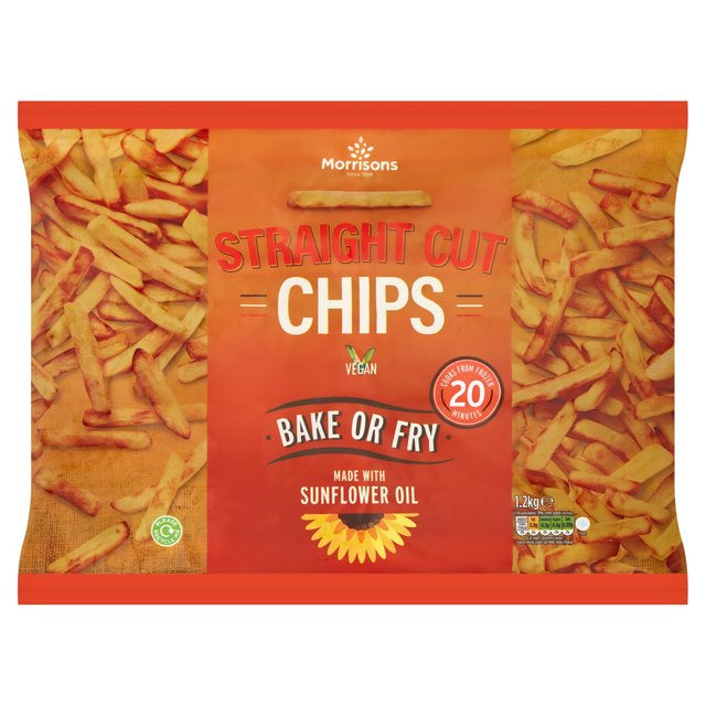 Morrisons Straight Cut Chips 1.2kg