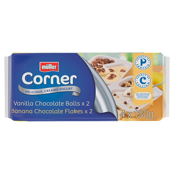 Muller Corner Crunch Yoghurt 4pk