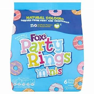 Fox's Party Rings 6pk