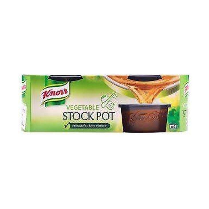 Knorr Stock Pot Vegetable 4x28g