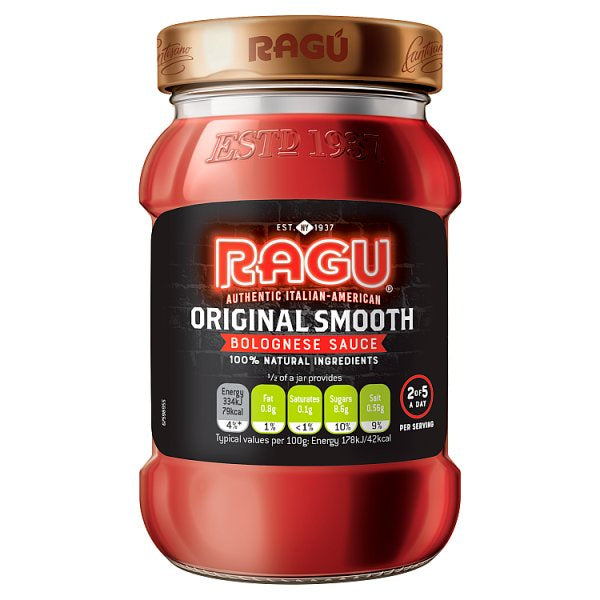Ragu Bolognese Original Smooth Sauce  500g