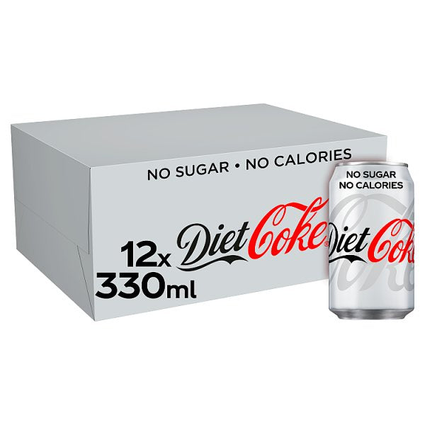 Diet Coke Cans 12 x 330ml