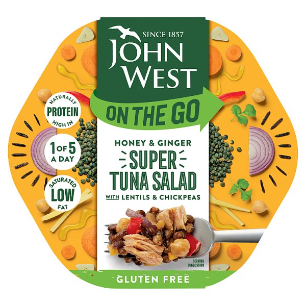 John West Honey/Ginger Super Tuna Salad 220g