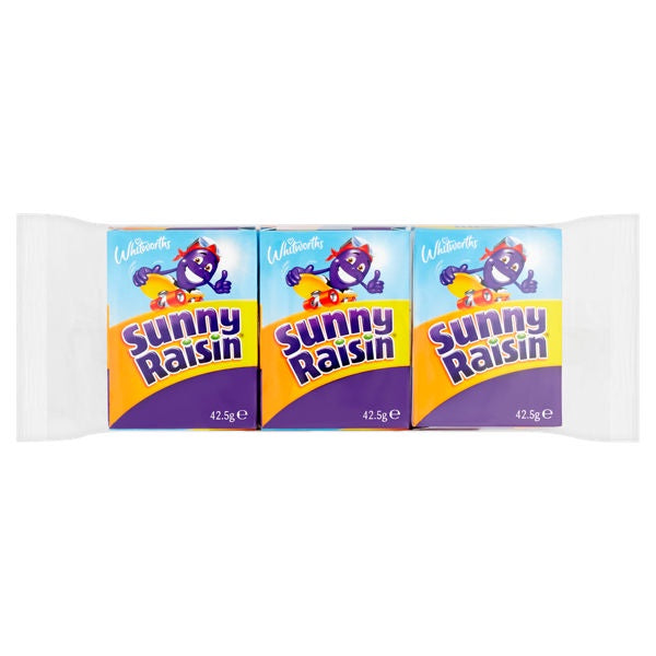 Whitworths Sunny Raisins 6 x 42.5g