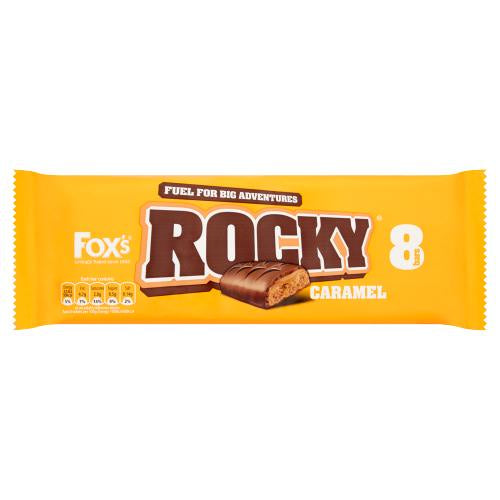 Fox's Rocky Caramel Biscuits 8Pk