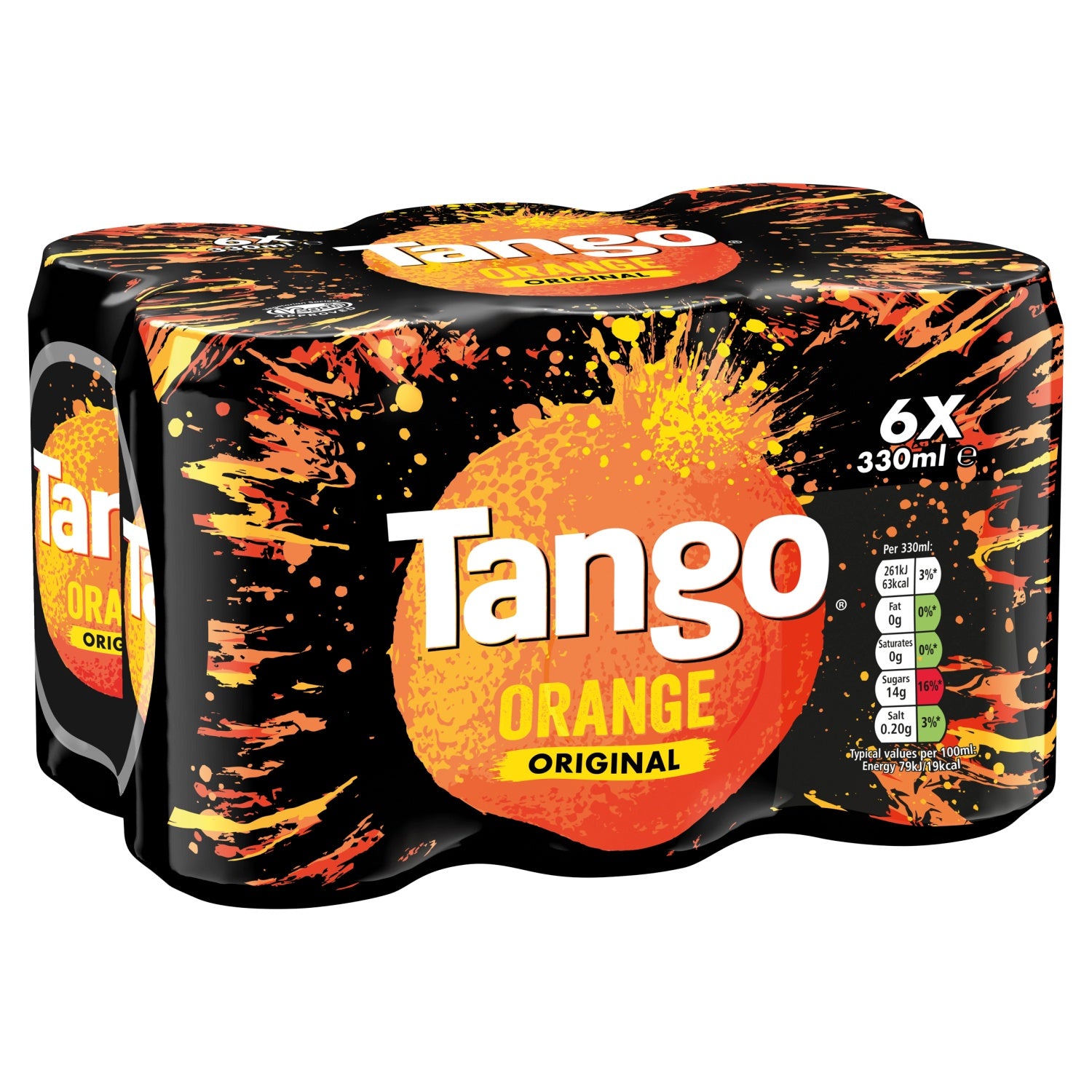 Tango Orange 6 x 330ml