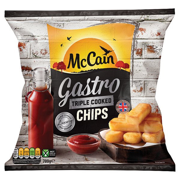 Mccain Triple Cooked Gastro Chips 700g