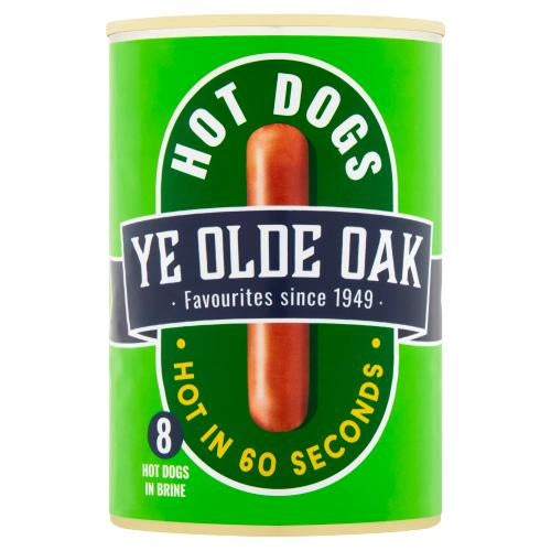 Ye Olde Oak Hot Dogs Tin 400g