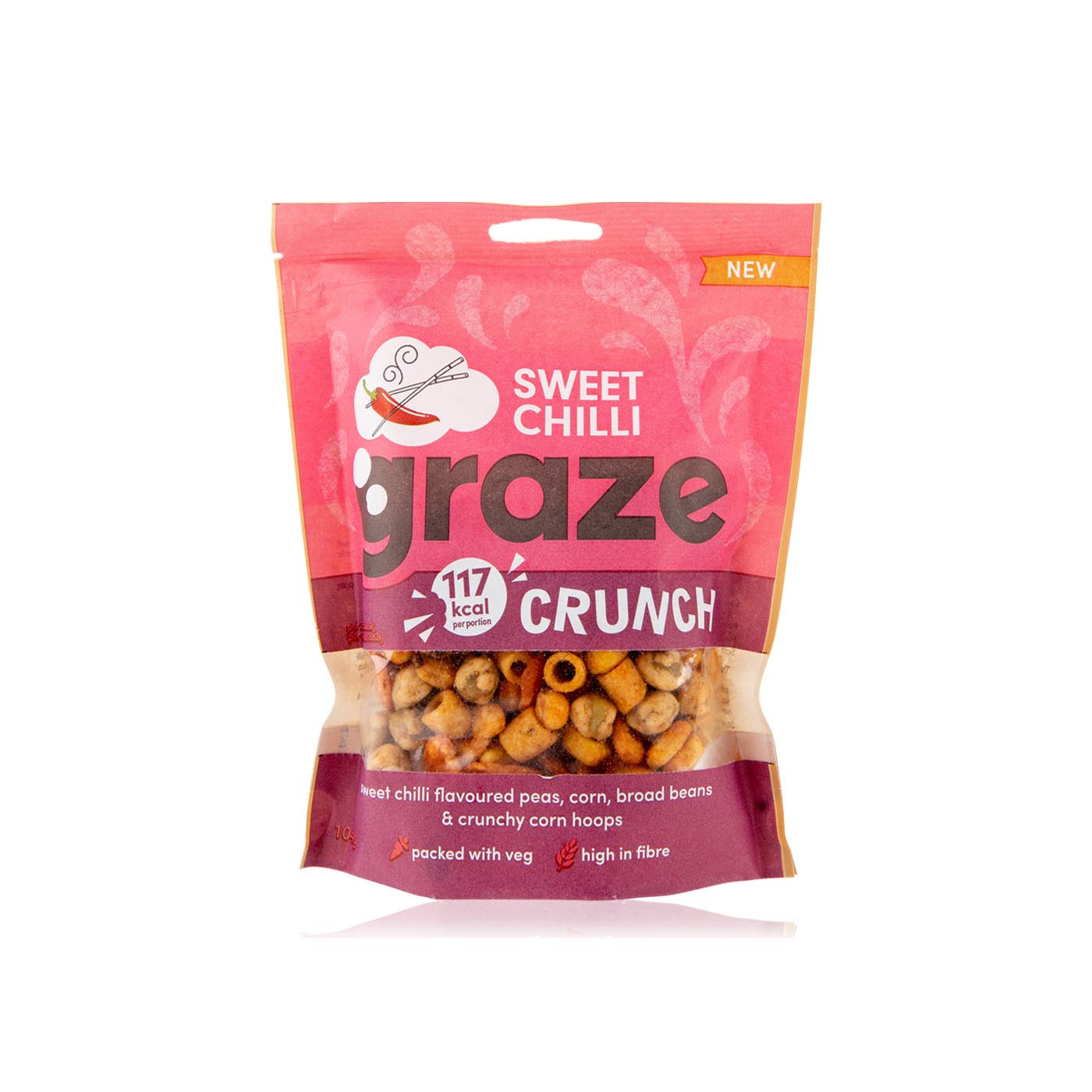 Graze Sweet Chilli Crunch 104g