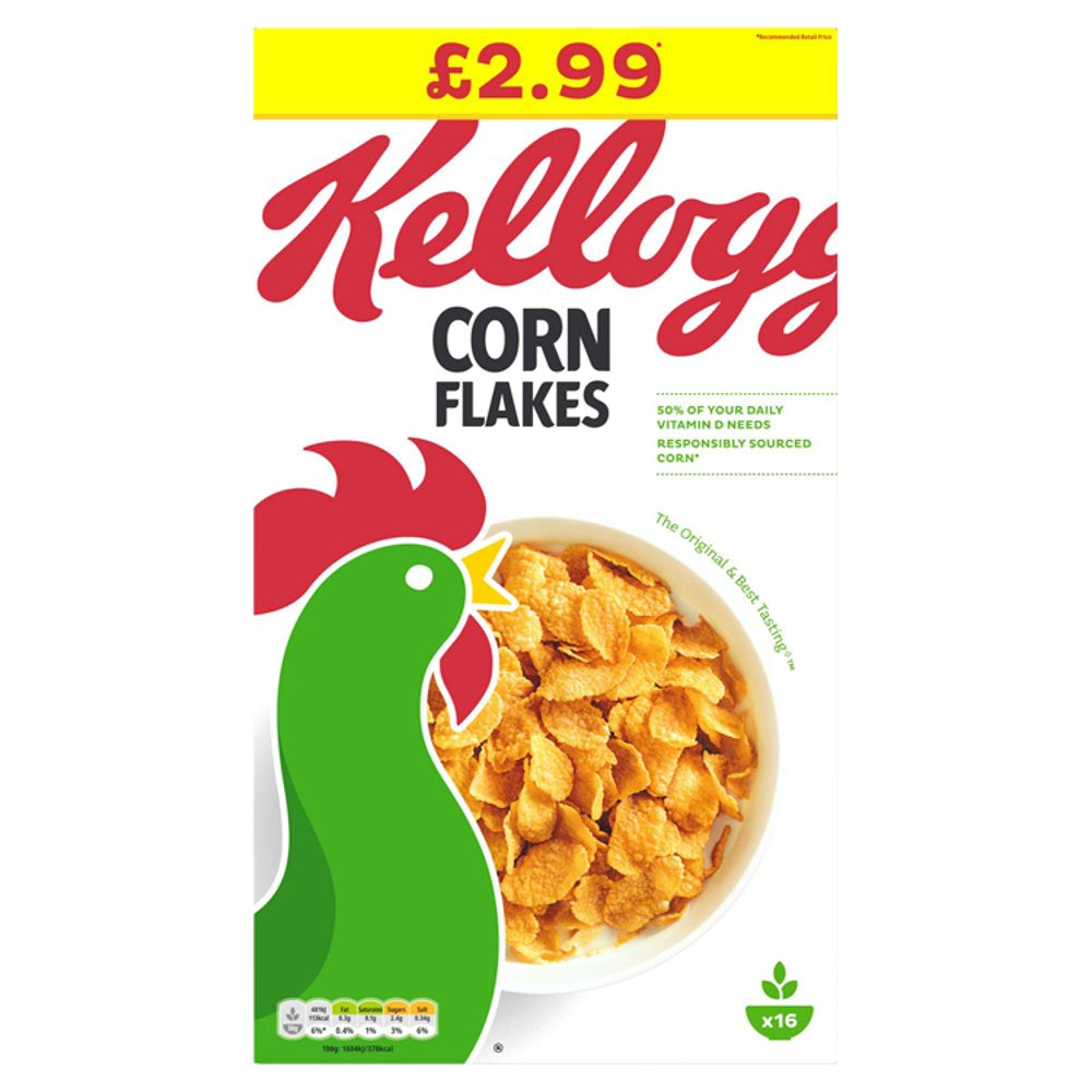 Kelloggs Corn Flakes 500g Pm2.99