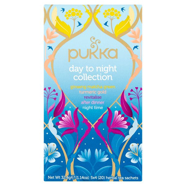 Pukka Day To Night Collection Organic 20 Tea Bags