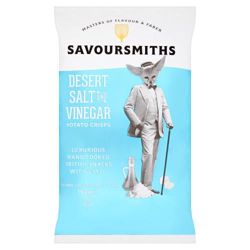 Savoursmiths Desert Salt and Vinegar Crisps 150g