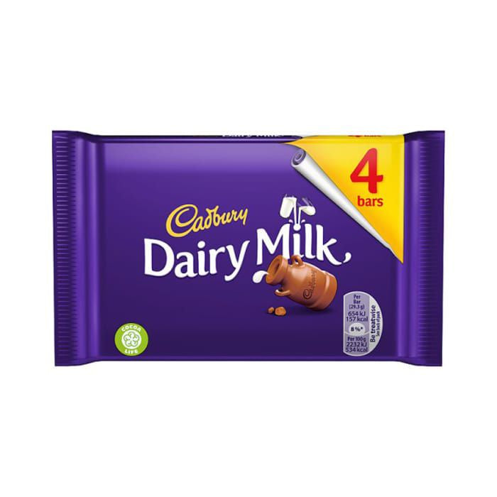 Cadbury Dairy Milk 4x27.2g 4pk