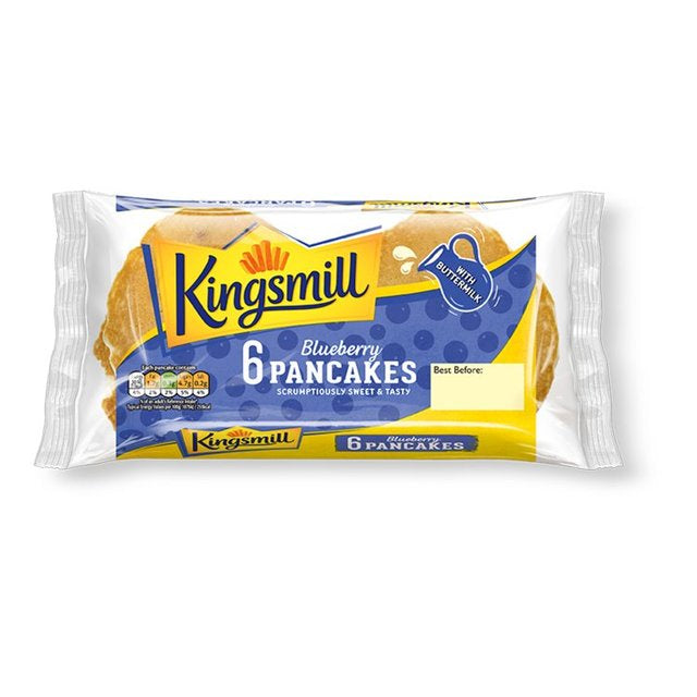Kingsmill Blueberry Pancakes 6Pk