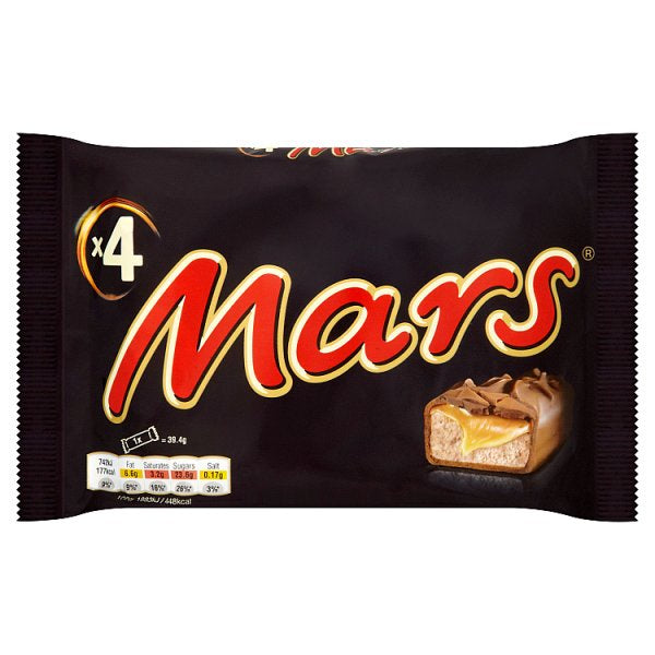 Mars Bars 4 x 39.4g