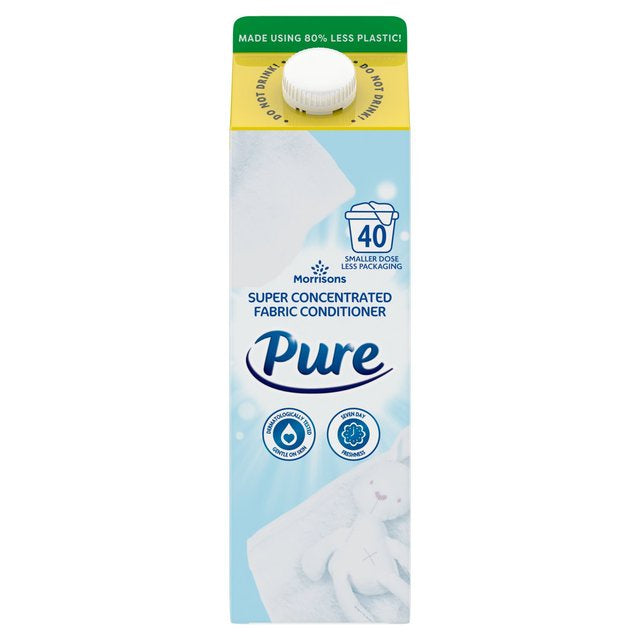 Morrisons Pure Fabric Conditioner 40 Washes 1000ml