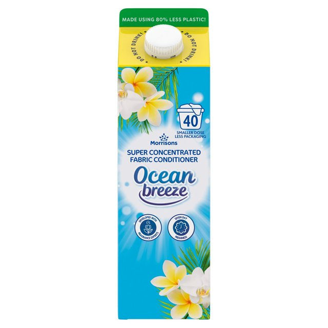Morrisons Ocean Breeze Fabric Conditioner 40 Washes 1000ml