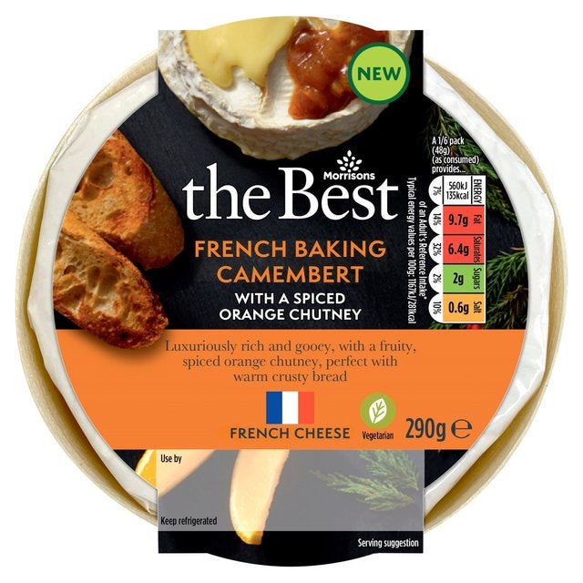 Morrisons The Best Baking Camembert with Spiced Orange 290g