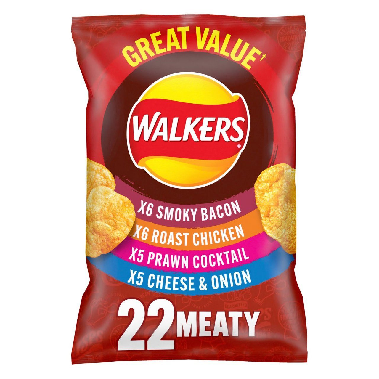 Walkers Meaty Variety 22pk