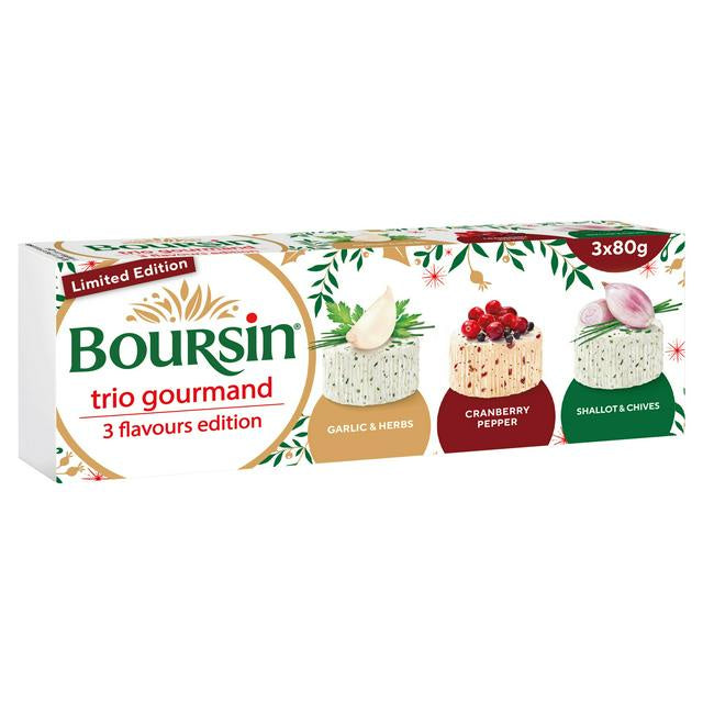 Boursin Trio Gourmand 240g