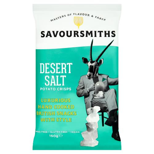Savoursmiths Desert Salt Crisps 150g
