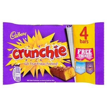 Cadbury Crunchie 4 Pack