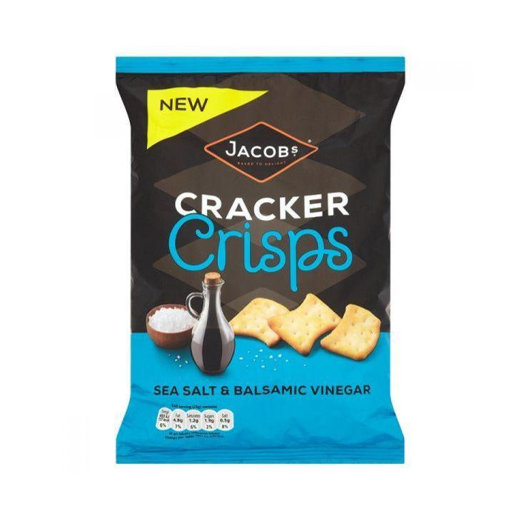 Jacobs Crackers Crisps Salt & Balsamic Vinegar 150g