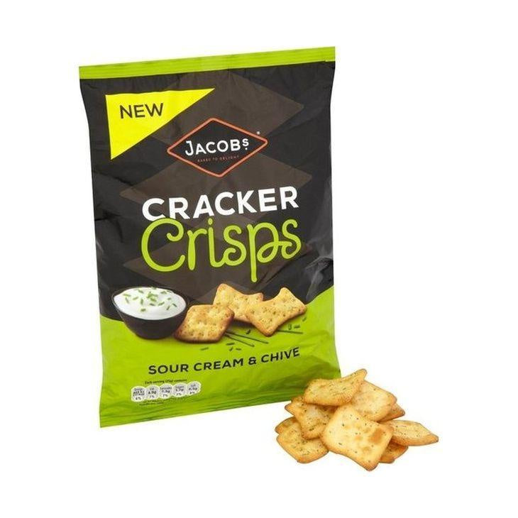 Jacobs Crackers Crisps Sour Cream & Chive 150g