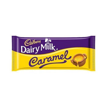 Cadbury Dairy Milk Caramel Chocolate Bar 120g