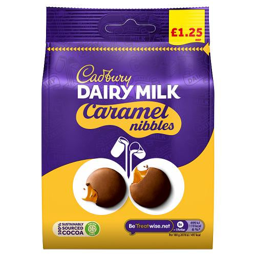 Cadbury Dairy Milk Caramel Nibbles Bag £1.25 95g