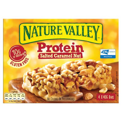 Nature Valley Protein Bars Salted Caramel Nut  GF 4X40G