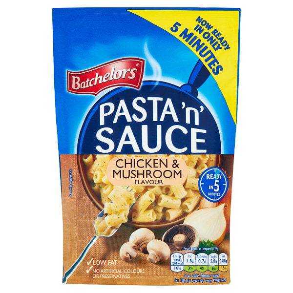 Batchelors Pasta n Sauce Chicken Mushroom Flavour 99g