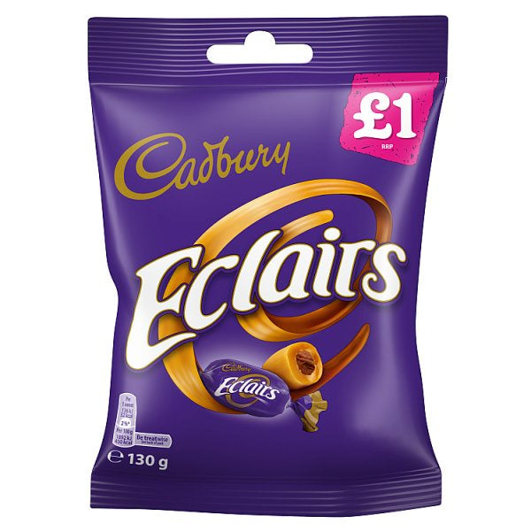 Cadburys Chocolate Eclairs 130g PM