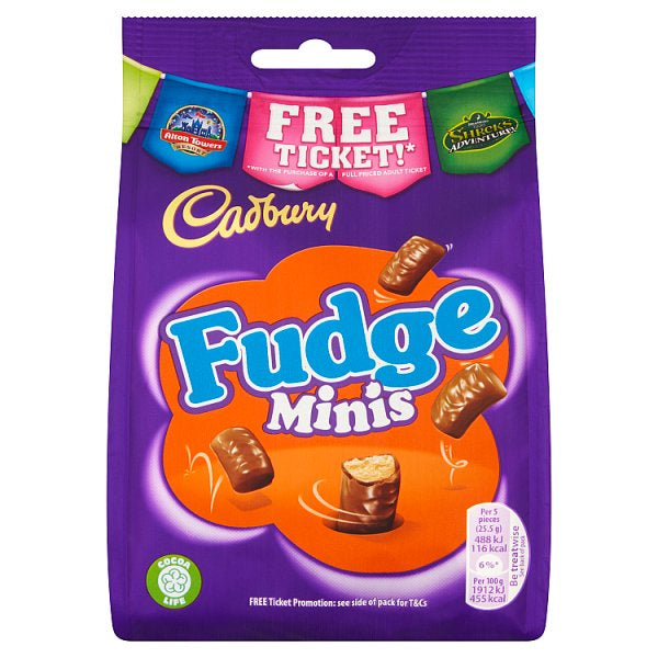 Cadbury Fudge Minis 120g