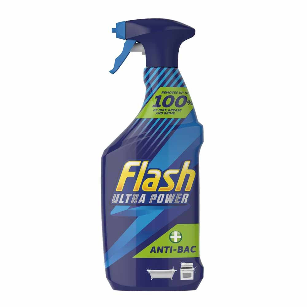 Flash Ultra Power Antibac Spray 750ml