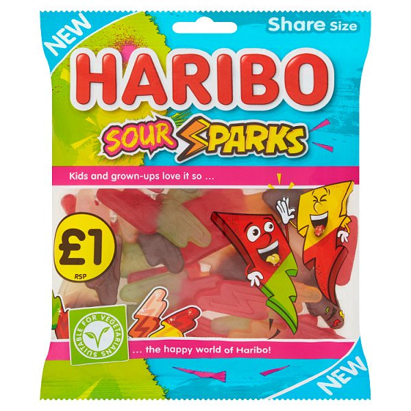 Haribo Sour Sparks 160g