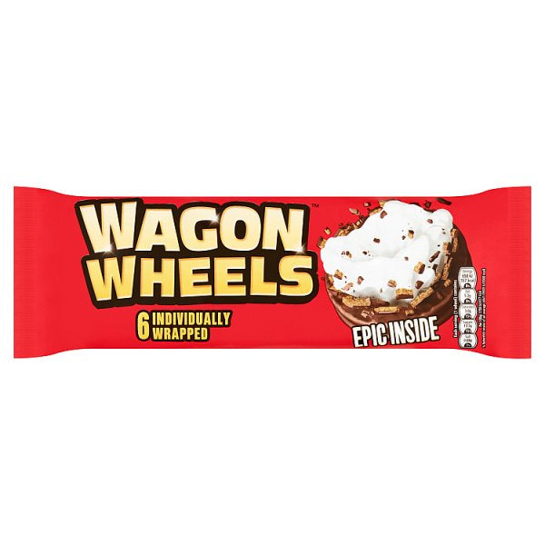 Burtons Wagon Wheels 6pk