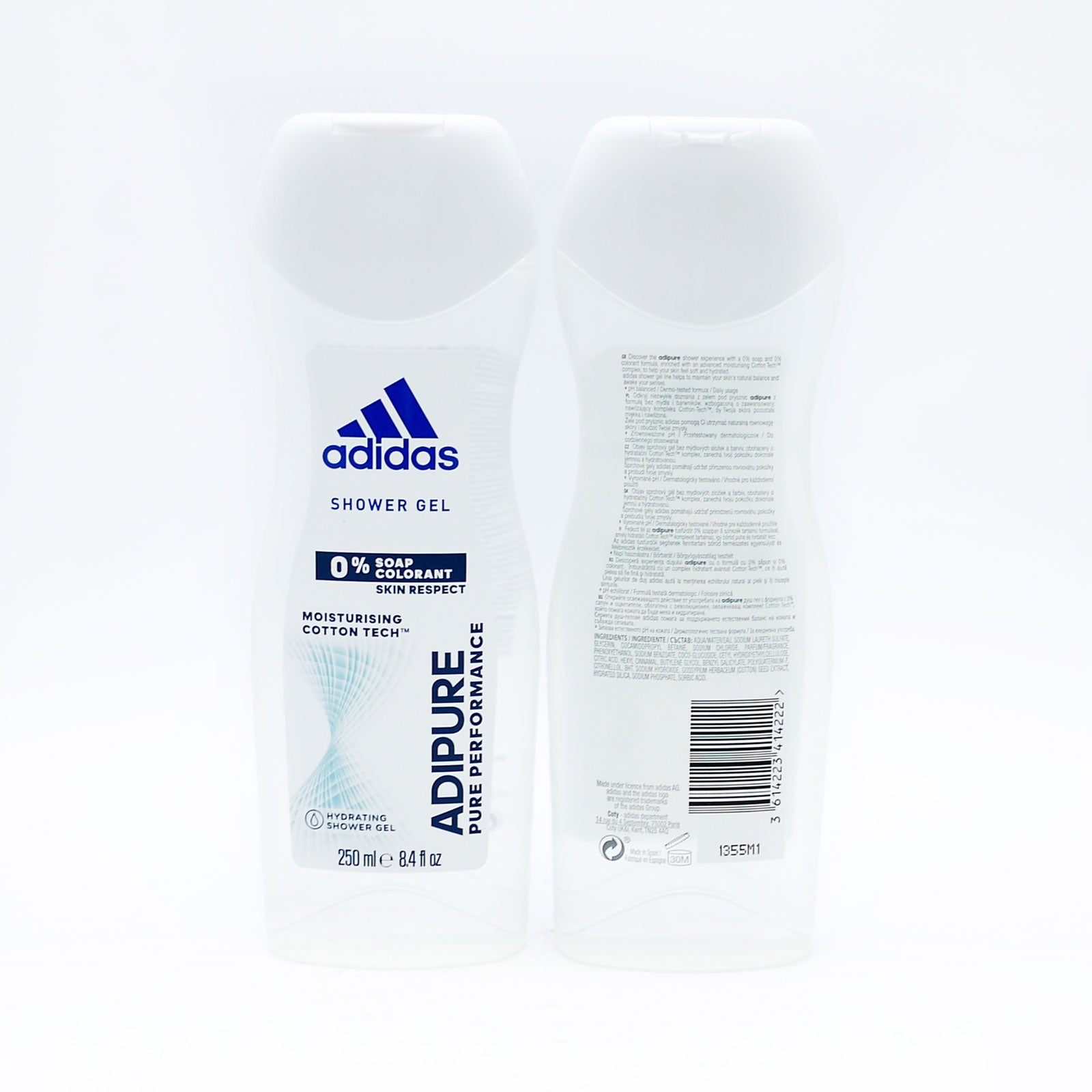 Adidas Shower Gel Adipure Hydrating 250ml