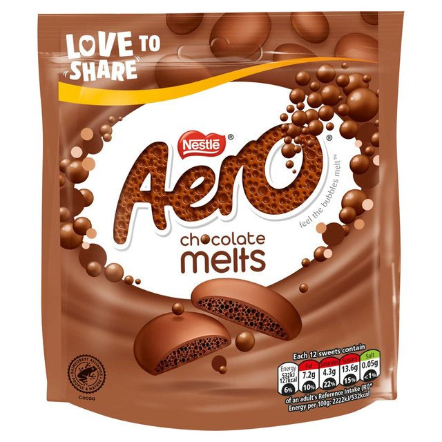 Aero Chocolate Melts 92g