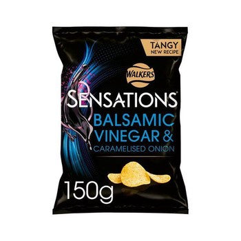 Walkers Sensations Balsamic Vinegar & Onion 150g