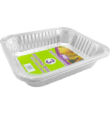 PPS Foil Roasting Dishes 2pk - 323x266x64mm