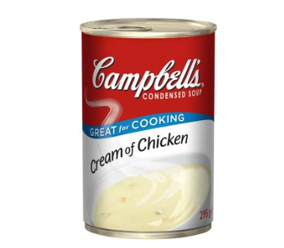 Campbells Cream Of Chicken Condensed Soup 295g
