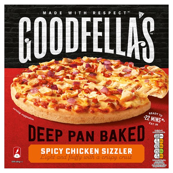 Goodfella Deep Pan Chicken Sizzler 438G