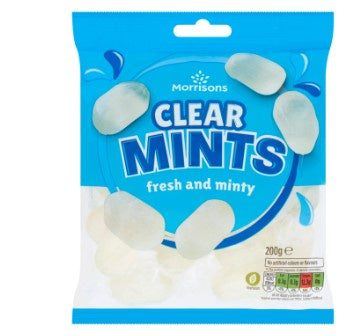 Morrisons Clear Mints 200g